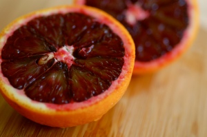 Blood oranges have dark coloured flesh due to the presence of anthrocyanins. Image credit: Jacqueline via Flickr CC BY-NC 2.0